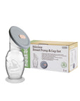 Haakaa English/ French PKG-Combo Tire-Lait et Capuchon 100% silicone 150 ml (Min. of 6 multiples of 6) Top Seller