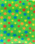 Green Stars Baby Paper (Min. of 6, multiples of 6)