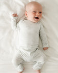 günamüna Convertible Footie Heather Grey (Min. of 2, multiples of 2)