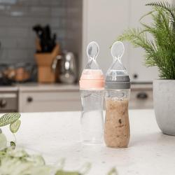 Haakaa Silicone Baby Food Dispenser Spoon Grey (Min. of 6 multiples of 6)