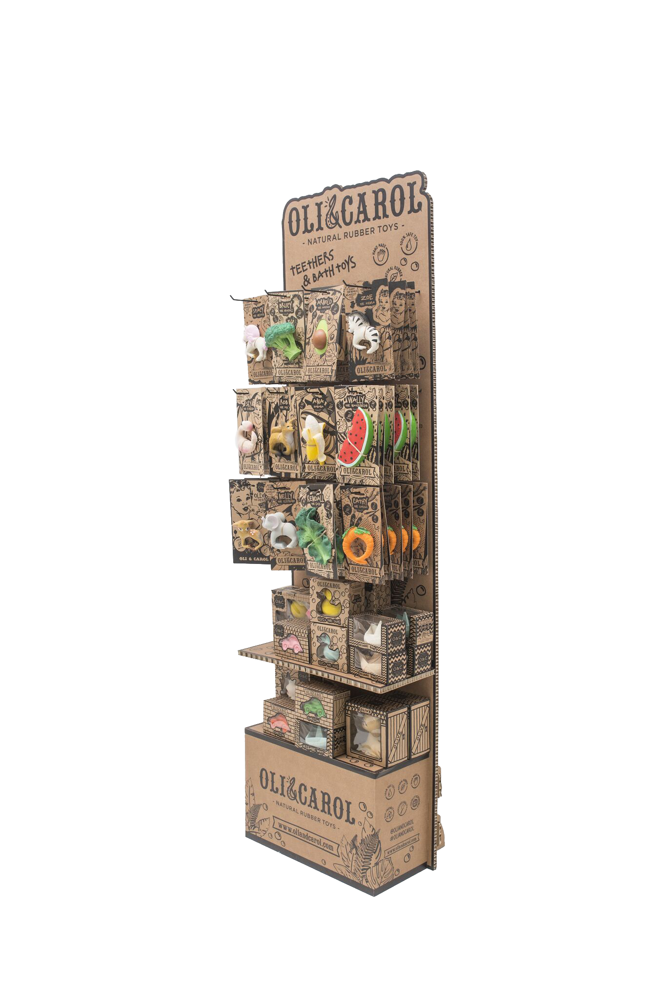 Oli & Carol Floor Display (Min. of 1, multiples of 1)
