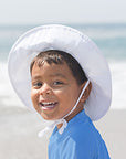 Brim Sun Protection Hat in White (Min. of 3, multiples of 3)