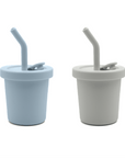 noüka Straw Cup 6 OZ 2 Pack - Lily Blue/Light Storm (Min. of 2 PK, Multiples of 2 PK)