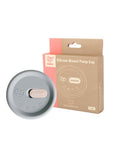Haakaa Grey Silicone Lid English French fits all pumps) (Min. of 6 multiples of 6)