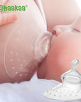 Haakaa Breastfeeding Nipple Shield- Orthodontic shape (Round Base) (Min. of 4 multiples of 4)