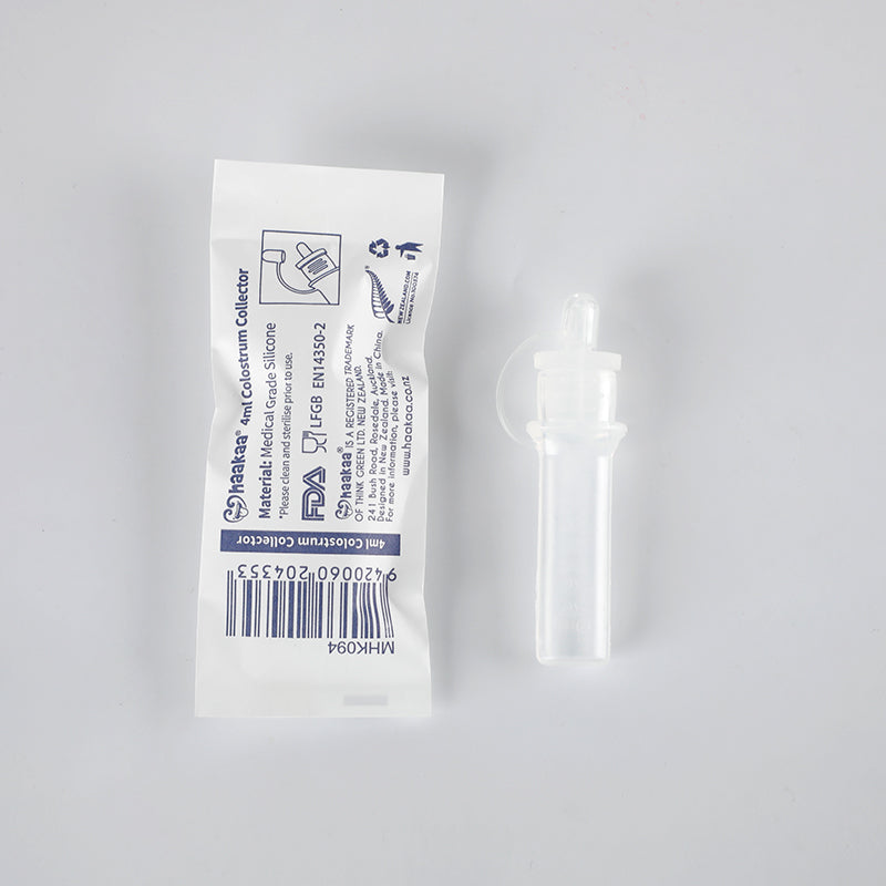 Haakaa MHK149 Silicone Colostrum Collector Set 4ml (Pre-Sterilised)