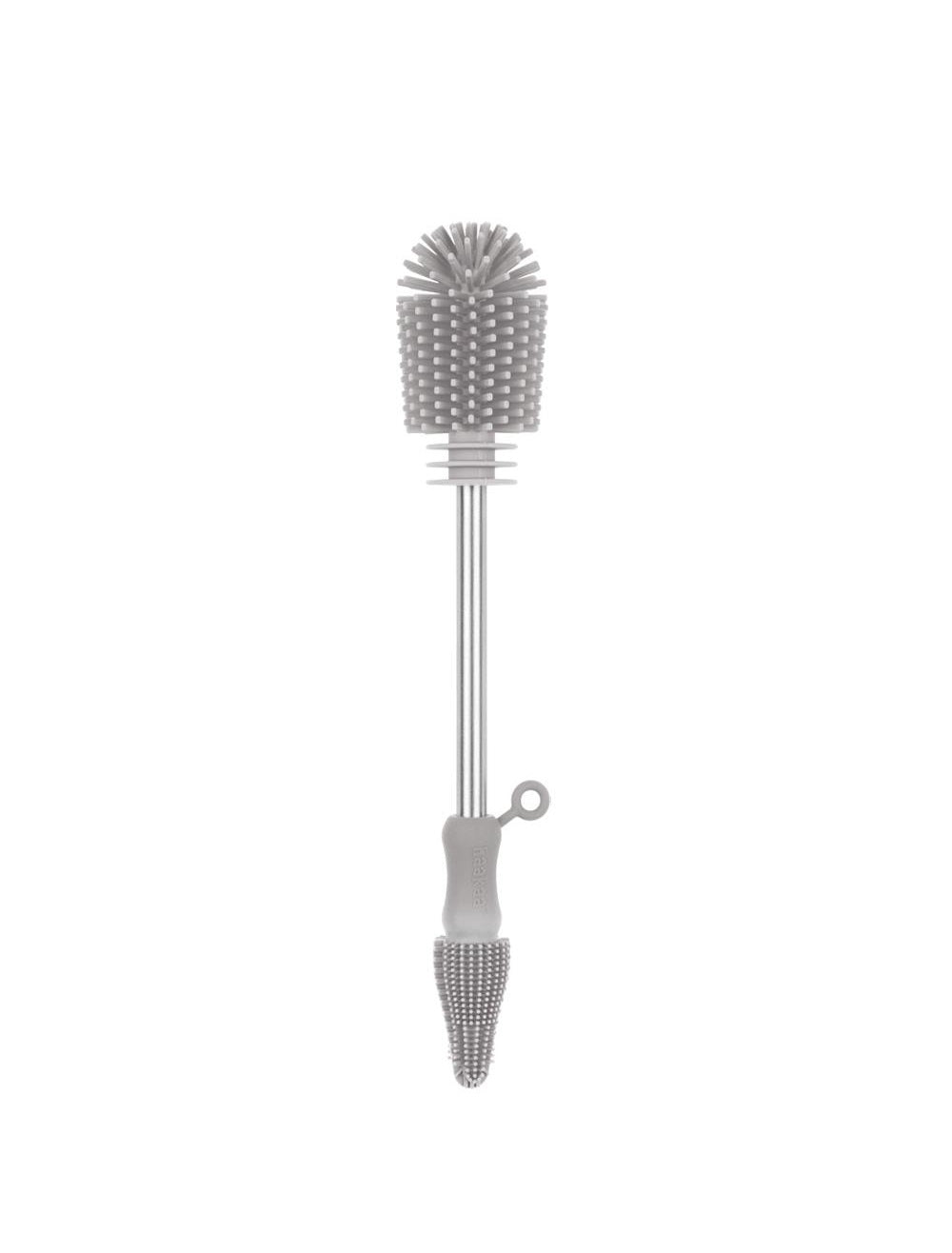 Haakaa Double-Ended Silicone Cleaning Brush - Sueva Grey (Min. of 4 PK , multiples of 4 PK)