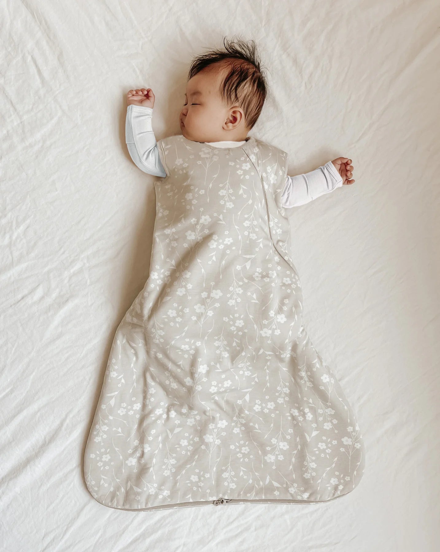 günamüna Sleep Sack Duvet Bamboo Magnolia Light 2.6 TOG (Min. of 2, multiples of 2)