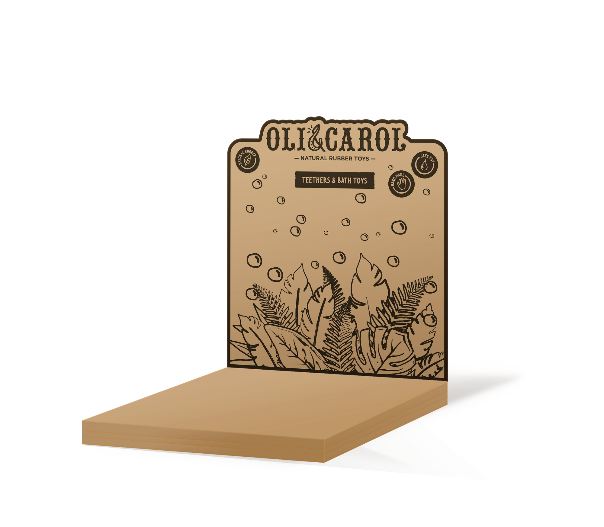Oli & Carol Box Desk Display (Min. of 1, multiples of 1)