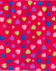 Pink Hearts Baby Paper (Min. of 6, multiples of 6)