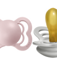 BIBS Pacifier SUPREME Latex 2 PK Blossom / Haze (Min. of 2 PK, multiples of 2 PK)