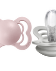 BIBS Pacifier SUPREME Silicone 2 PK Blossom / Haze (Min. of 2 PK, multiples of 2 PK)
