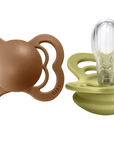 BIBS Pacifier SUPREME Silicone 2 PK Earth / Meadow (Min. of 2 PK, multiples of 2 PK)