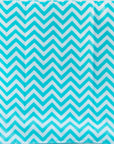 Turquoise Zig Zag Baby Paper (Min. of 6)