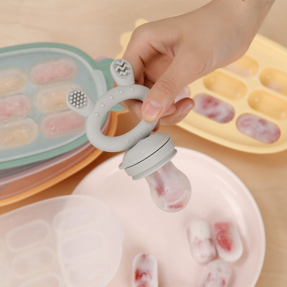 Haakaa Freezer Feeder Nibble Tray Pea Green (Min. of 4 multiples of 4)
