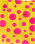 Yellow With Pink Dots Baby Paper (Min. of 6, multiples of 6)