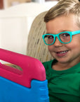 Ro Sham Bo Screen Time Blue Blocker AVN Glasses Ice Ice Baby White (Min. of 2, multiples of 2)