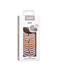 BIBS Loops 12 PK Blush / Peach / Dusky Lilac ONE SIZE (Min. of 2 PK, multiples of 2 PK) - MAIGHAN DISTRIBUTION CANADA