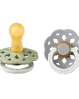 BIBS® Pacifier Boheme Latex 2 PK Sage Glow / Cloud Glow (Min. of 2 PK, multiples of 2 PK) - MAIGHAN DISTRIBUTION CANADA