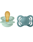 BIBS Pacifier SUPREME Latex 2 PK Nordic Mint/Island Sea(Min. of 2 PK, multiples of 2 PK) - MAIGHAN DISTRIBUTION CANADA