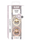 BIBS x Liberty Pacifier Original COLOUR Latex 2 PK Eloise Blush Mix (Min. of 2 PK, multiples of 2 PK) - MAIGHAN DISTRIBUTION CANADA