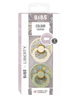 BIBS x Liberty Pacifier Original COLOUR Latex 2 PK Eloise SageMix (Min. of 2 PK, multiples of 2 PK) - MAIGHAN DISTRIBUTION CANADA