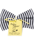 Black - White Stripe Baby Paper (Min. of 6, multiples of 6) - MAIGHAN DISTRIBUTION CANADA