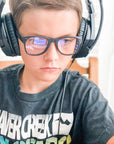Ro Sham Bo Screen Time Blue Blocker AVN Glasses Bueller Black (Min. of 2, multiples of 2)