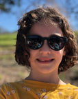 Ro Sham Bo Bueller Black Round Shades (Min. of 2 per Color/Style, multiples of 2)