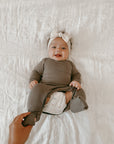 günamüna Convertible Footie Mocha (Min. of 2, multiples of 2)