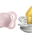BIBS Pacifier COUTURE Latex 2 PK Blossom / Haze (Min. of 2 PK, multiples of 2 PK)