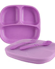 Re-Play 3 PK Packaged Divided Plates Butterfly - (Green, Bright Pink, Purple) (Min. of 2 PK, Multiples of 2 PK)