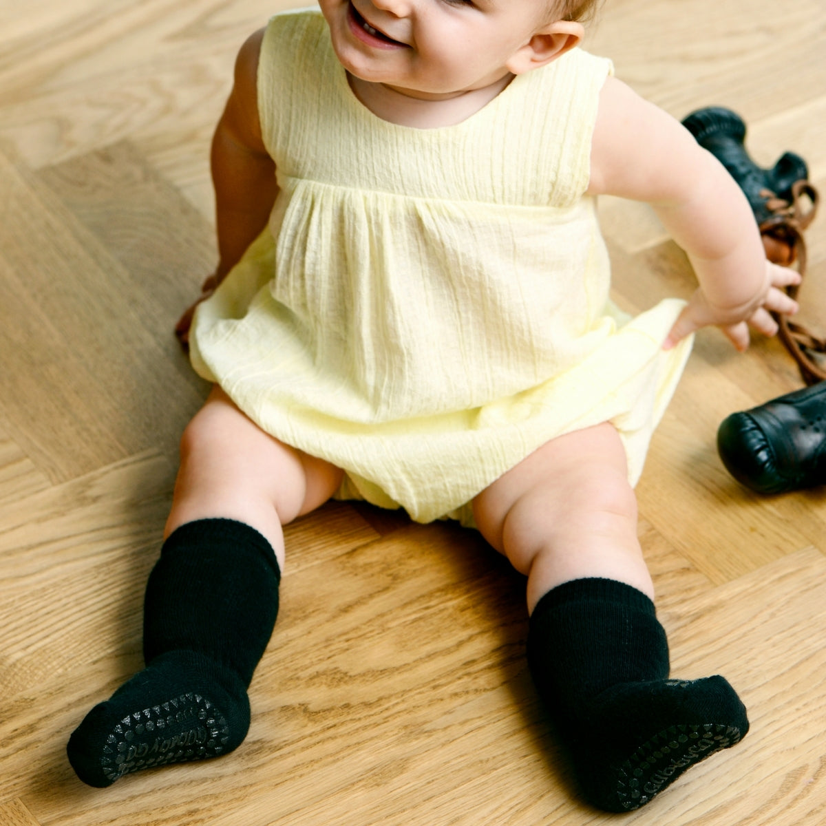 GoBabyGo Non-Slip Socks - Cotton (Min. of 2, multiples of 2)