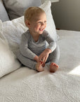 günamüna Convertible Footie Fog Grey Solid (Min. of 2, multiples of 2)