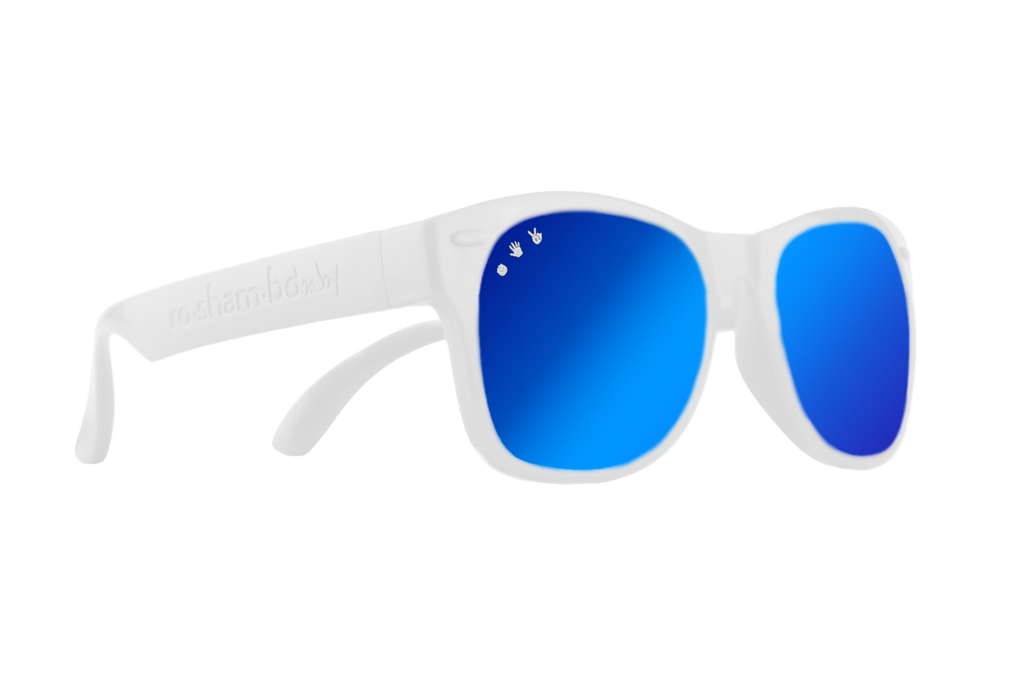 Ro Sham Bo Ice Ice Baby White Shades (Min of 2 Per Color/Style, multiples of 2)