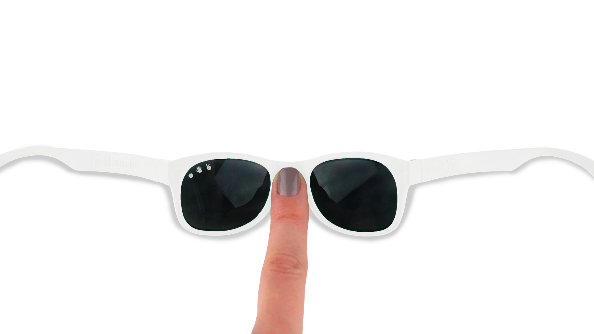 Ro Sham Bo Ice Ice Baby White Shades (Min of 2 Per Color/Style, multiples of 2)