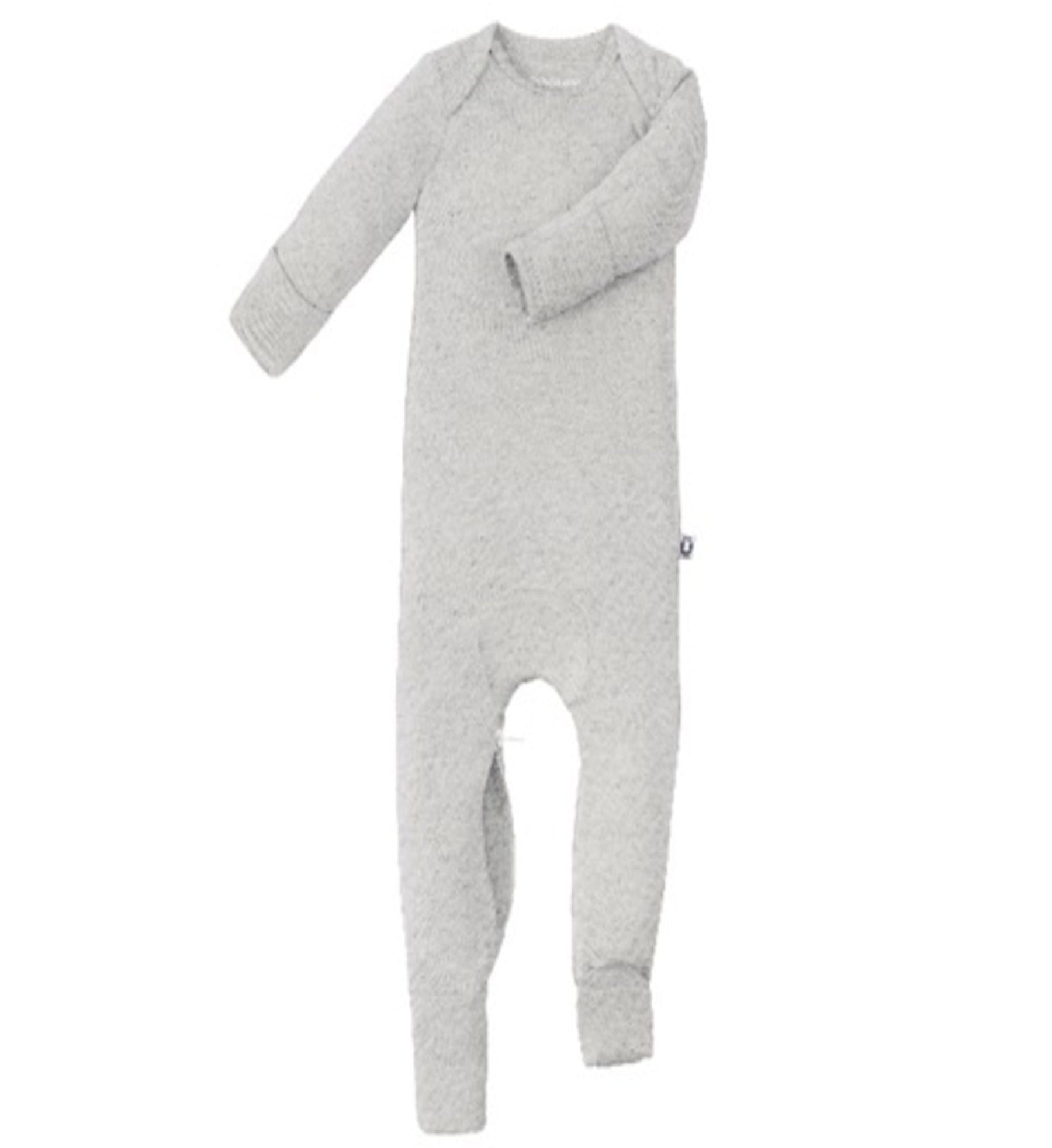 günamüna Convertible Footie Heather Grey (Min. of 2, multiples of 2)