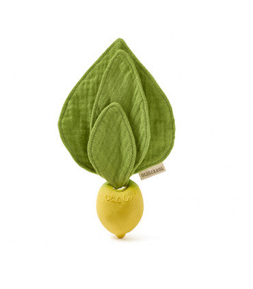 Oli & Carol Mini Doudou Teether - John Lemon (Min. of 2 PK, multiples of 2 PK)