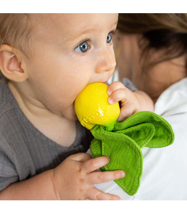 Oli & Carol Mini Doudou Teether - John Lemon (Min. of 2 PK, multiples of 2 PK)