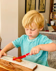 Kiddikutter Child Safe Knife Red (Min. of 2 PK, multiples of 2 PK) - MAIGHAN DISTRIBUTION CANADA