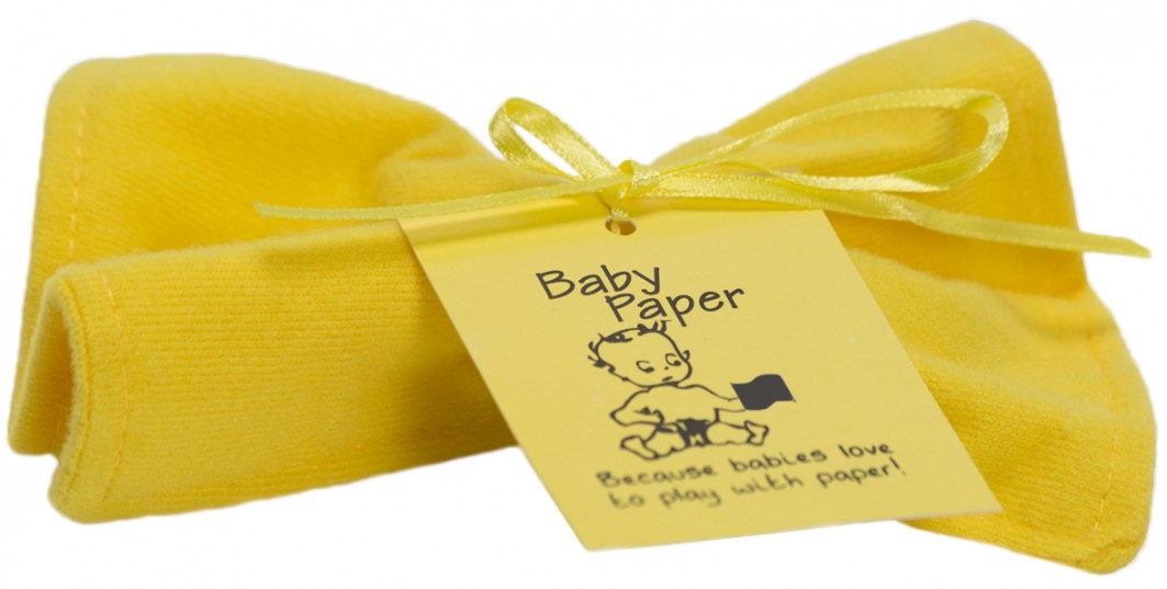 Yellow Baby Paper (Min. of 6, multiples of 6)