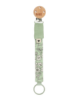 Liberty x BIBS Pacifier Clip Capel Sage ONE SIZE (Min. of 2 PK , multiples of 2 PK) - MAIGHAN DISTRIBUTION CANADA