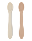 noüka Feeding Spoon Set - Soft Blush/Shifting Sand (Min. of 2 PK, Multiples of 2 PK) - MAIGHAN DISTRIBUTION CANADA