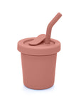 noüka Straw Cup 6 OZ - Lipstick Pink (Min. of 2 PK, Multiples of 2 PK) - MAIGHAN DISTRIBUTION CANADA