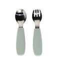 noüka Toddler Cutlery Set - Leaf (Sold in Case of 2, Qty of 1=2 products) - MAIGHAN DISTRIBUTION CANADA