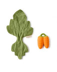Oli & Carol Mini Doudou Teether - Cathy the Carrot (Min. of 2 PK, multiples of 2 PK) - MAIGHAN DISTRIBUTION CANADA