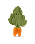 Oli & Carol Mini Doudou Teether - Cathy the Carrot (Min. of 2 PK, multiples of 2 PK) - MAIGHAN DISTRIBUTION CANADA