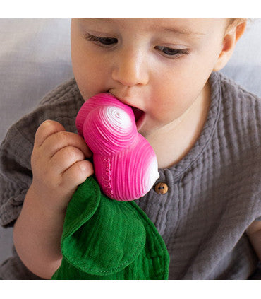 Oli & Carol Mini Doudou Teether - Ramona The Radish (Min. of 2 PK, multiples of 2 PK)