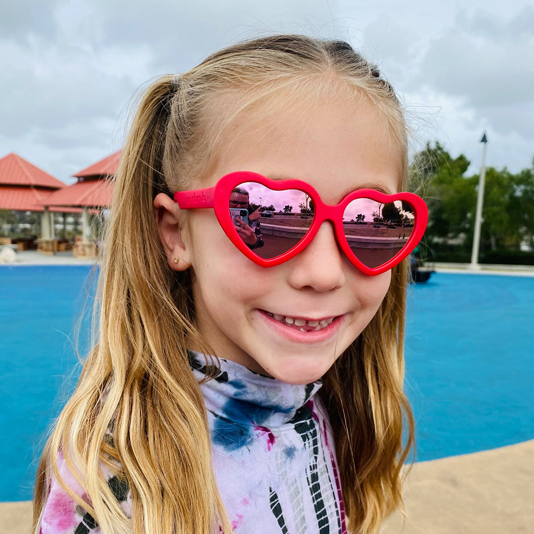 Ro Sham Bo Splash Heart Sunglasses (Min. of 2 Per Color/Style, multiples of 2)
