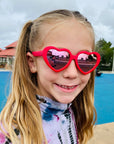 Ro Sham Bo Splash Heart Sunglasses (Min. of 2 Per Color/Style, multiples of 2)